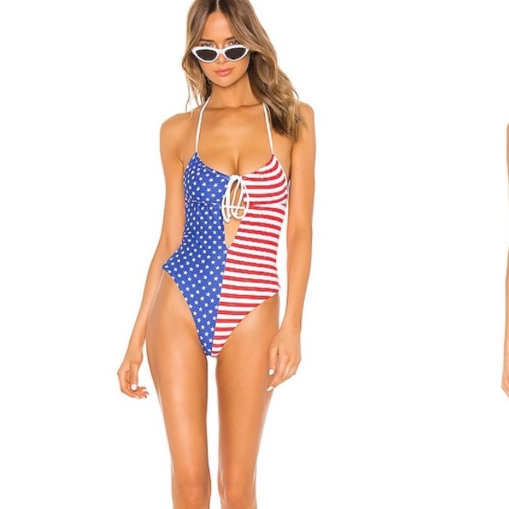 Lovewave Stars and Stripes One Piece- Small